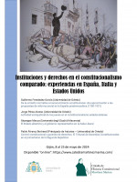 Instituciones y derechos en el constitucionalismo comparado: experiencias en España, Italia y Estados Unidos